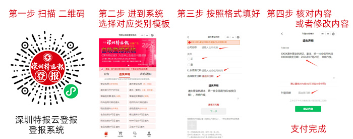 登报流程